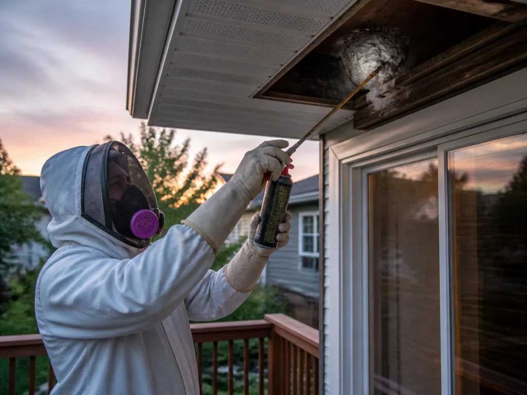 Hornet Nest Removal